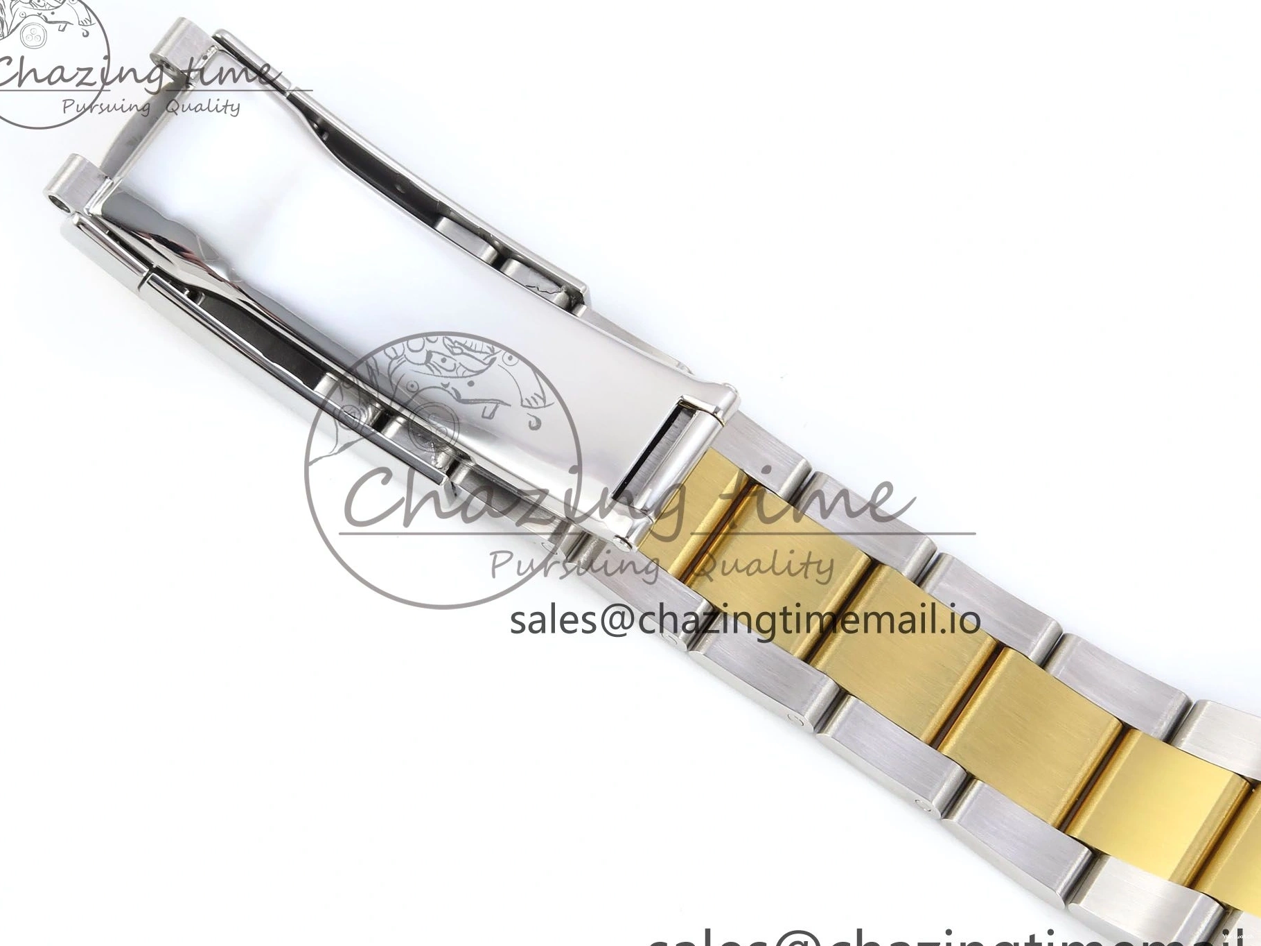 126233 Edition YG Dial 36 A3235 Bracelet on YG Best Leaf SS Stick Oyster DateJust EWEF 0505